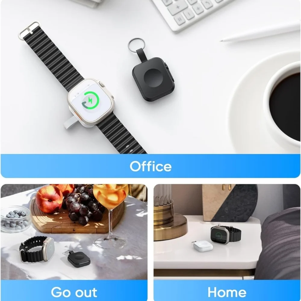 2 Pack Wireless Portable Chargers for Apple Watch Iwatch